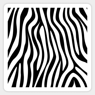 Funny Zebra Pattern - kids and adults gift idea Sticker